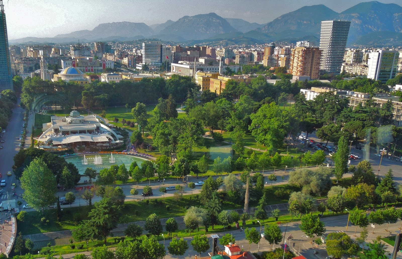 View from Sky Tower, Tirana