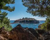 Panorama of Sveti Stefan