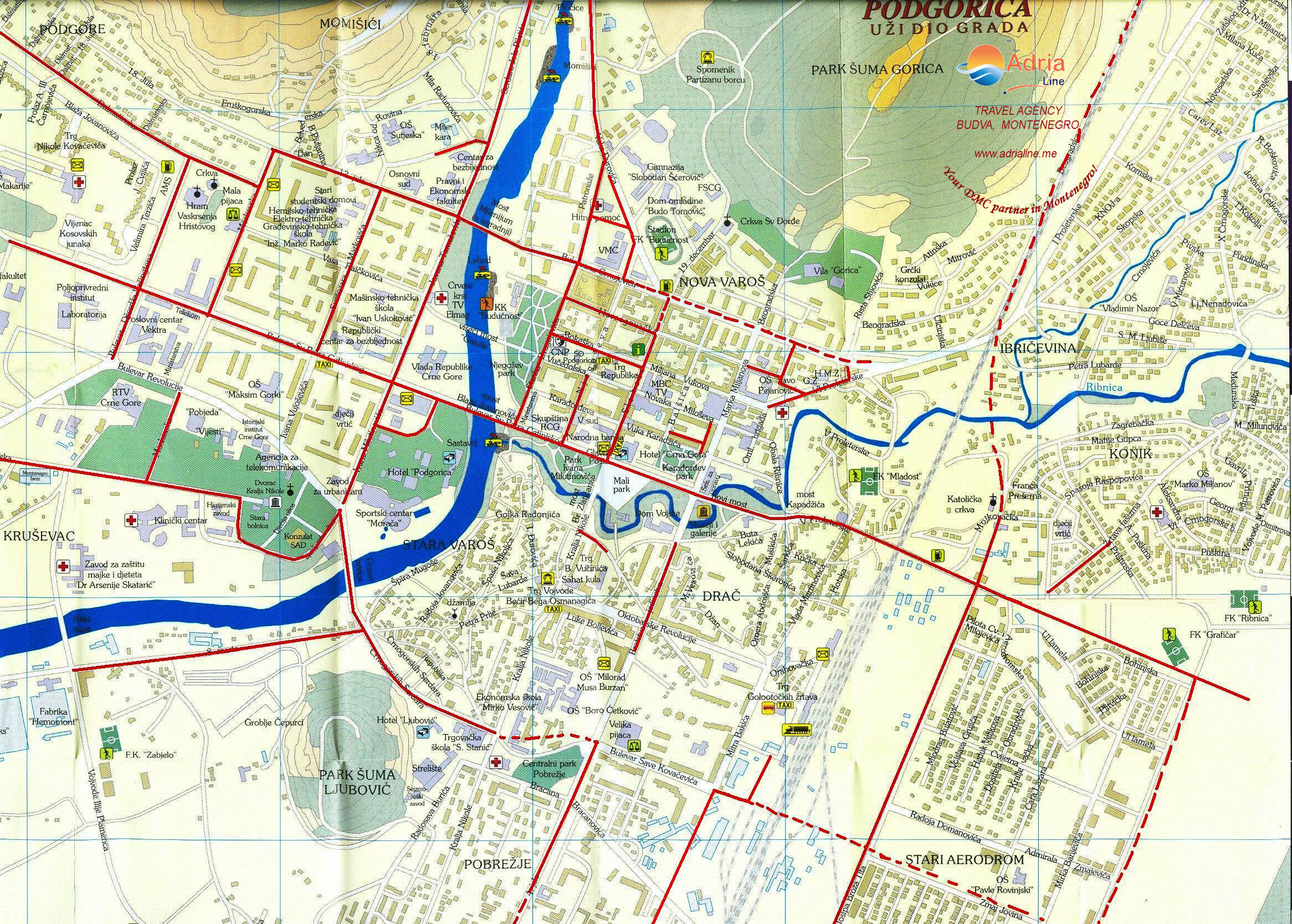 Podgorica - Adria Line DMC Montenegro