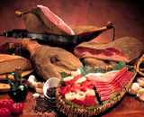 Smoked ham from Njegusi