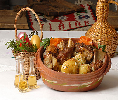 Veal under the bell