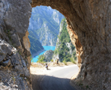 Piva Lake - Road view