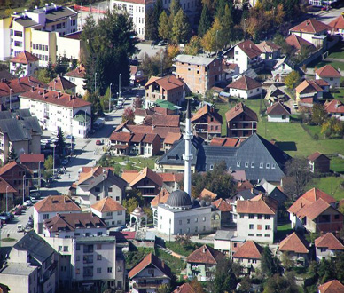 Sultanija Mosque Plav Location
