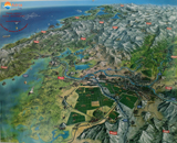 Vineyard map of Montenegro