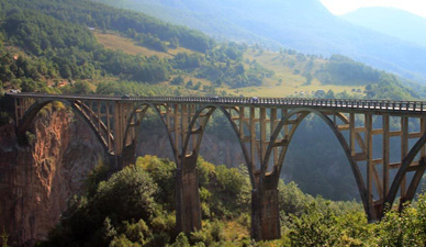 Bridge Djurdjevica Tara Durmitor