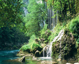 Tara river waterfall