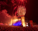 Opening of Sea Dance festival, Jaz, Montenegro