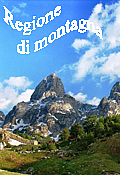 Mountainous region of Montenegro